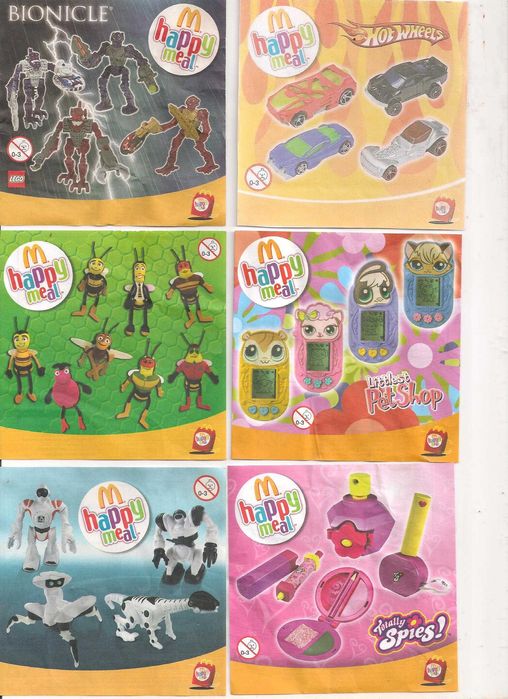 VENDO BRINQUEDOS MCDONALDS