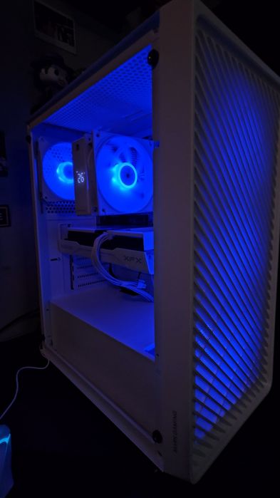 PC Gaming FULL WHITE (Novo) - RX 9060 XT + Ryzen 5