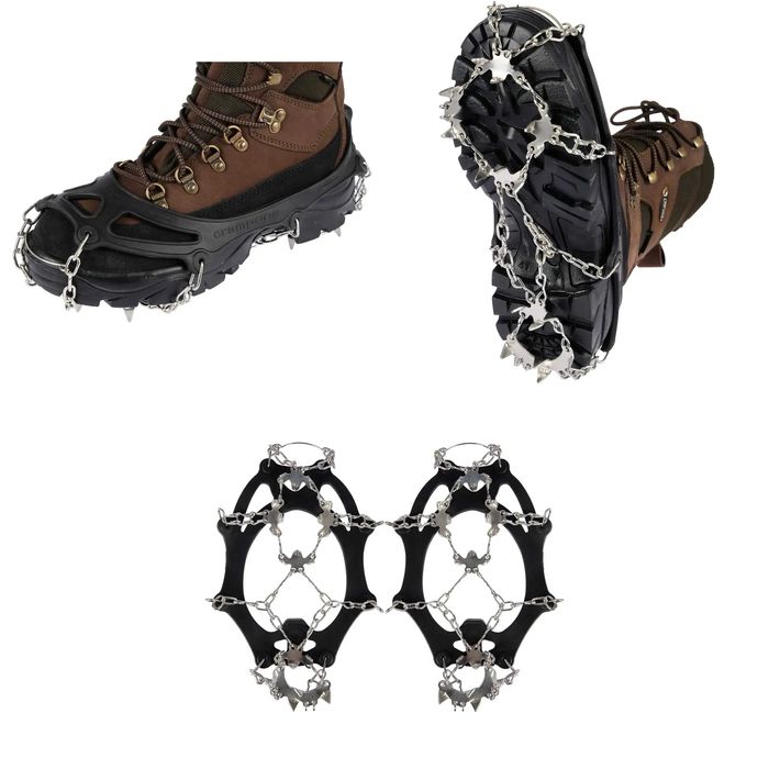 Шипи для взуття, льодоступи, протиковзні накладки M-Tac/Mil-Tec/Viking