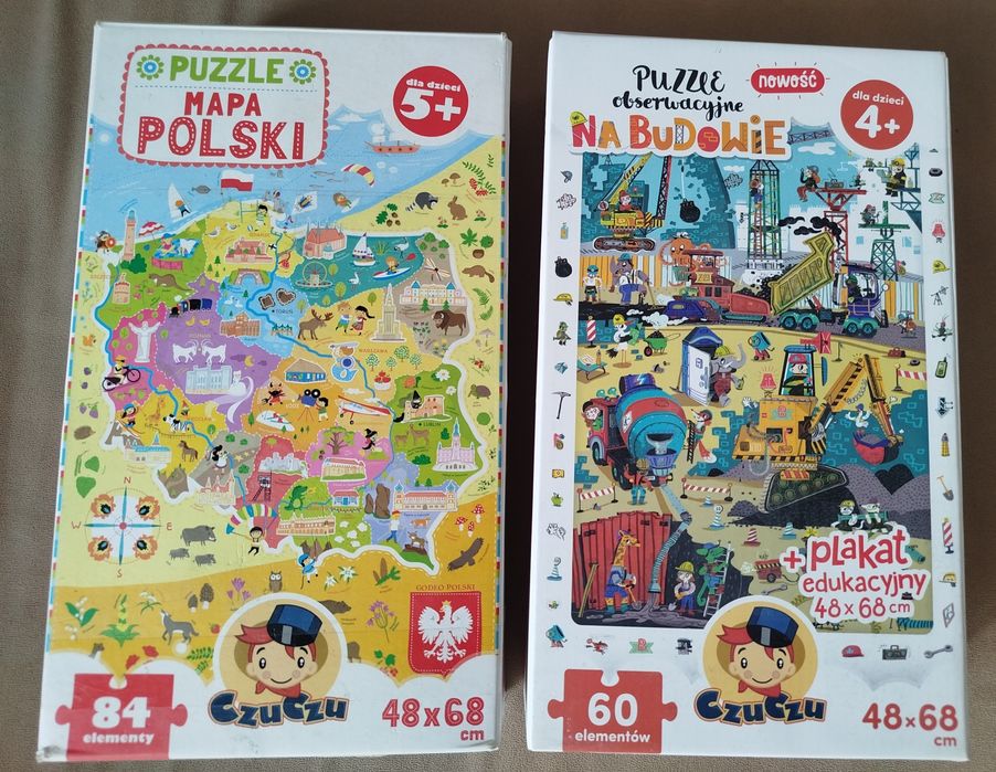 Puzzle dla dzieci 5+