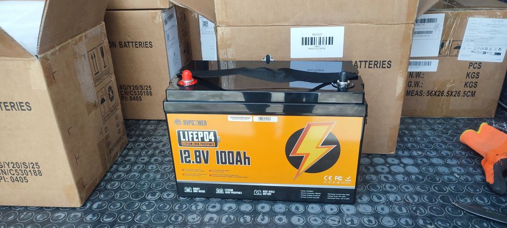 Акамулятор 100 Ah LifePO4 літій залізо фосфат