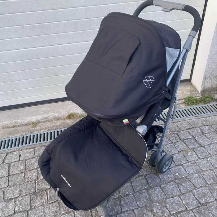 Carrinho de bebé Maclaren XLR + alcofa