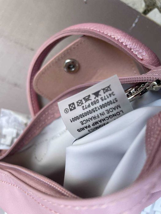Mala Mini Longchamp Rosa