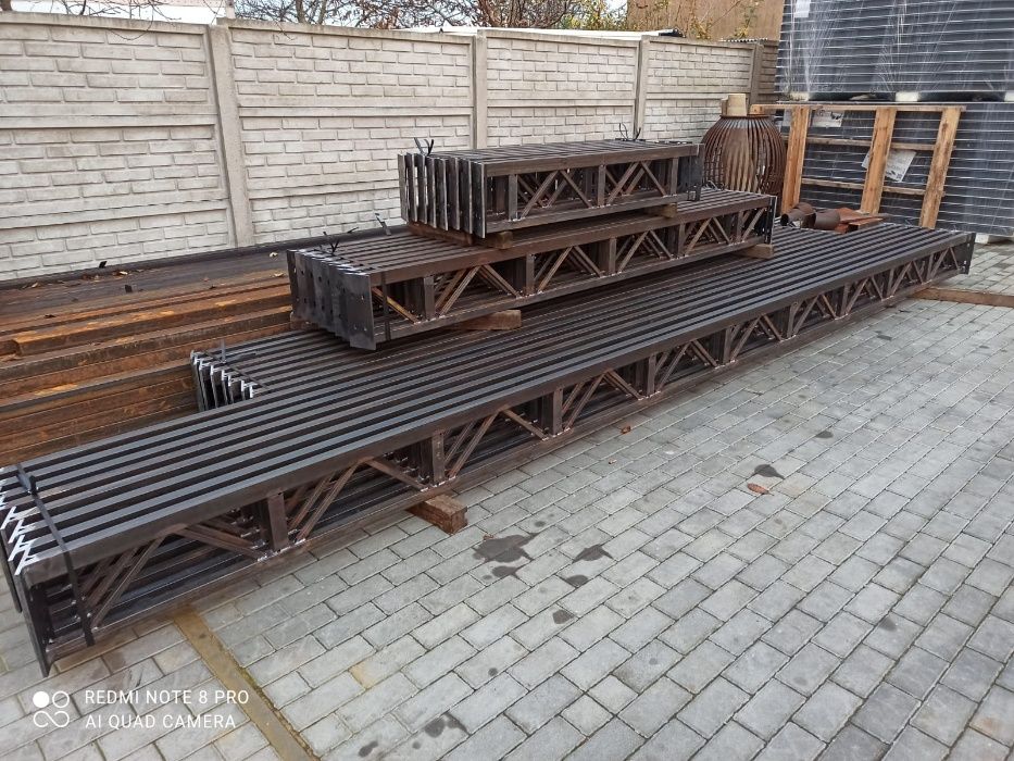 Konstrukcja Stalowa 6x24 Hala Magazyn Garaż Zadaszenie - Nowa / Mocna