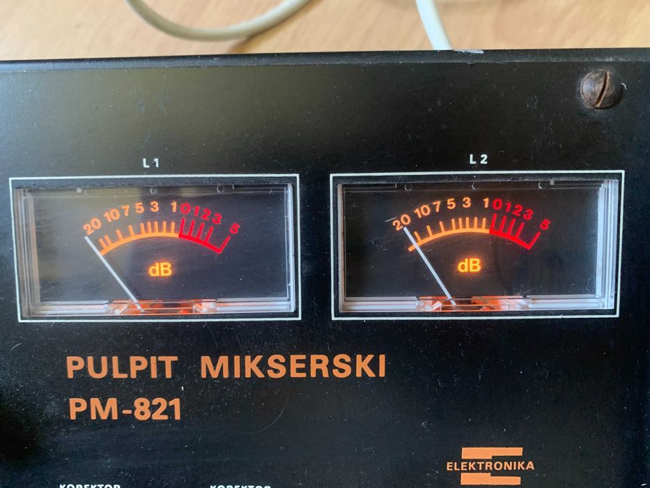 Pulpit Mikserski PM-821 PM-82 Elektronika PRL