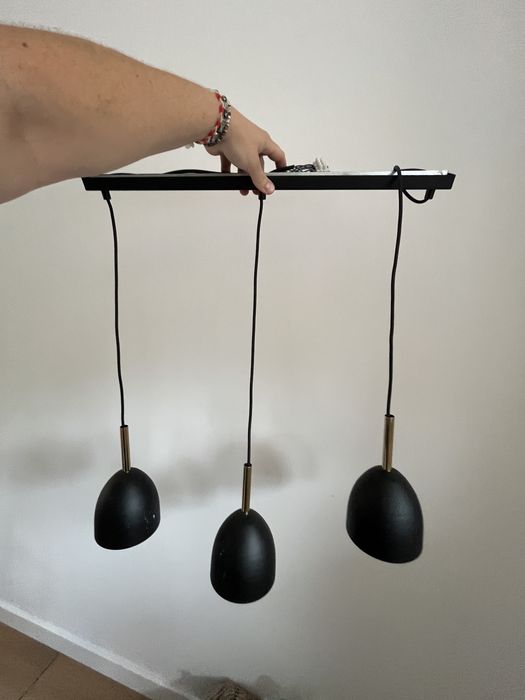 Nowoczesna lampa 3 punktowa