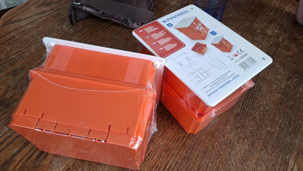 Puszki do instalacji odgromowej 2 szt