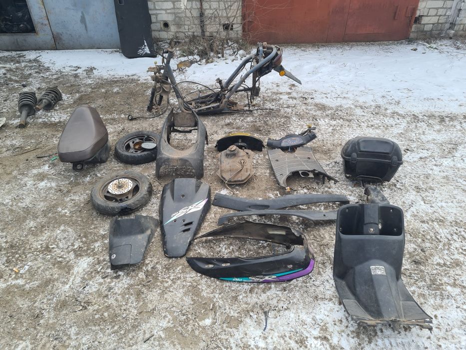 Пластик на скутер Honda dio 27 dio 28zx