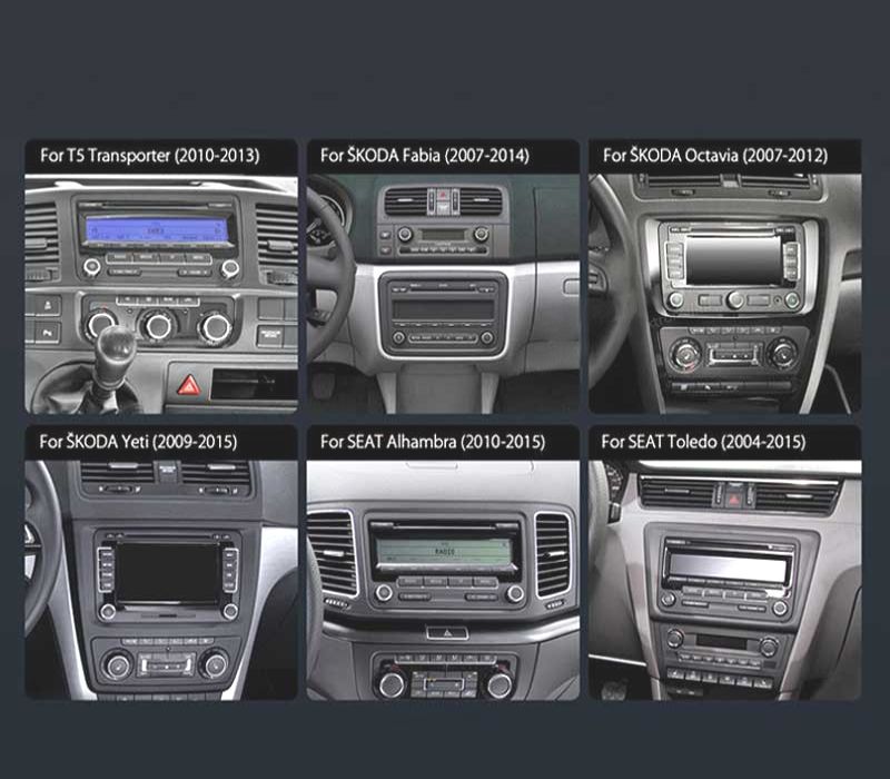 RADIO 8″ GPS ANDROID 11 VOLKSWAGEN VW PARA SEAT SKODA OCTACORE 4GB RAM+64GB ROM