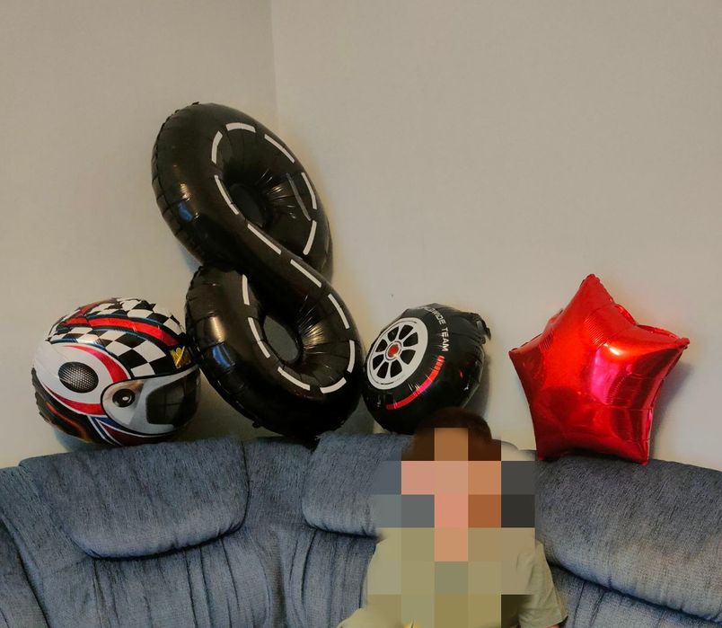 Повітряні гелеві кулі прикраси для дня народження