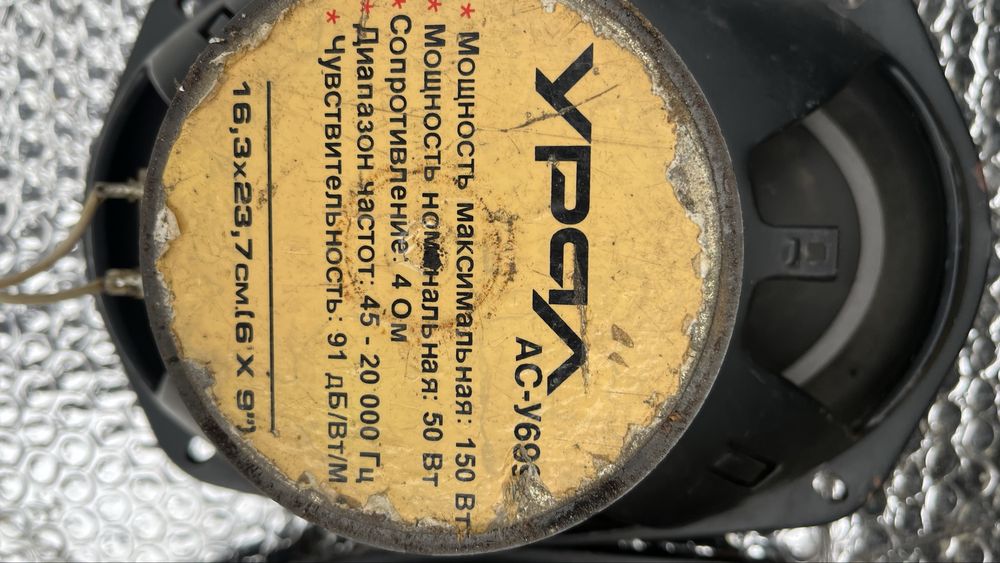 Динаміки овальни Урал