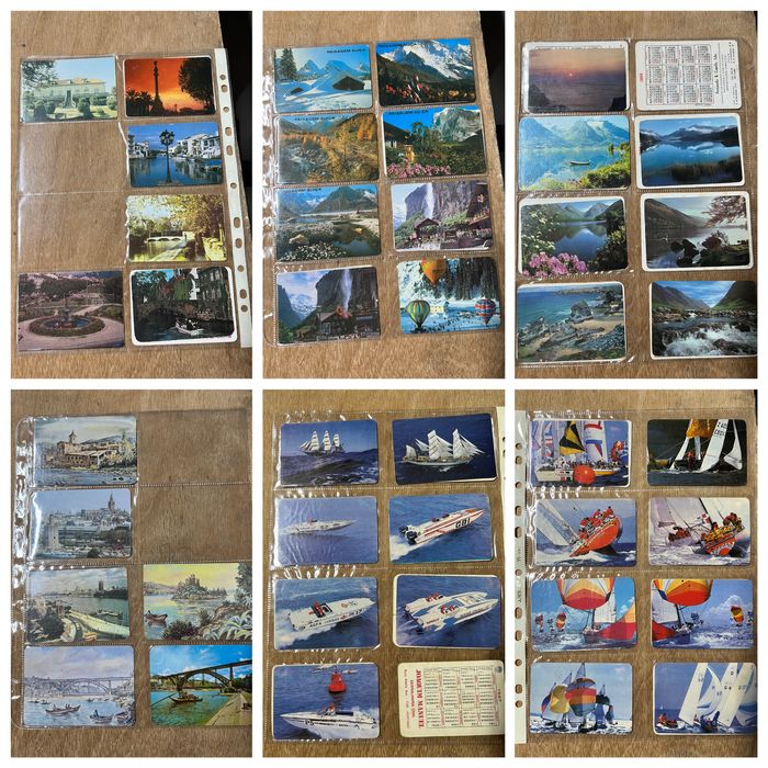 Calendários de bolsos