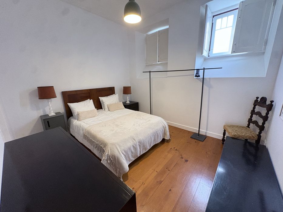 Cama casal madeira maciça