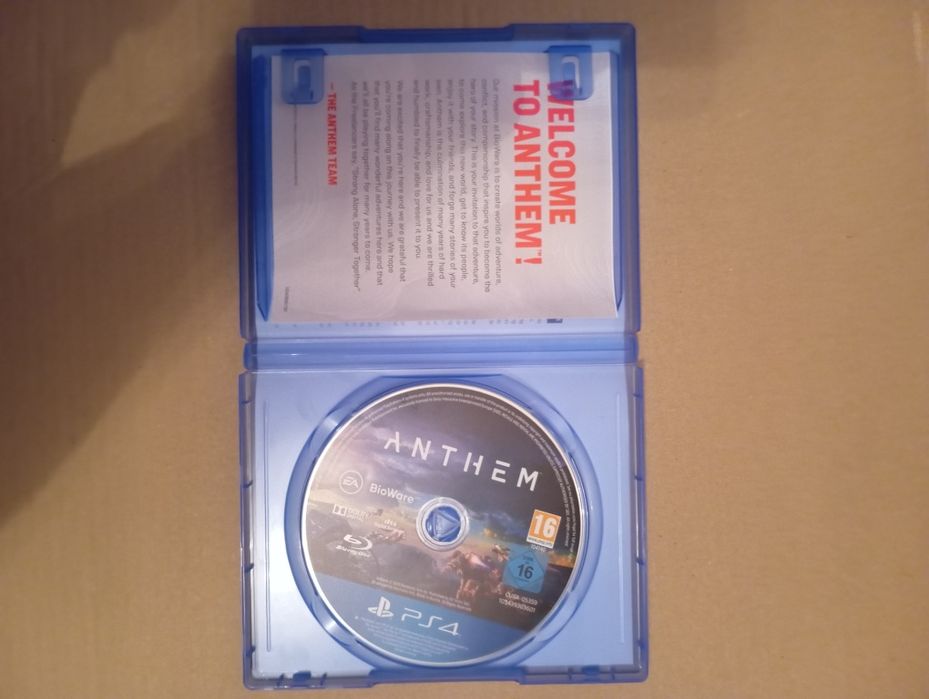 Anthem Play Station 4