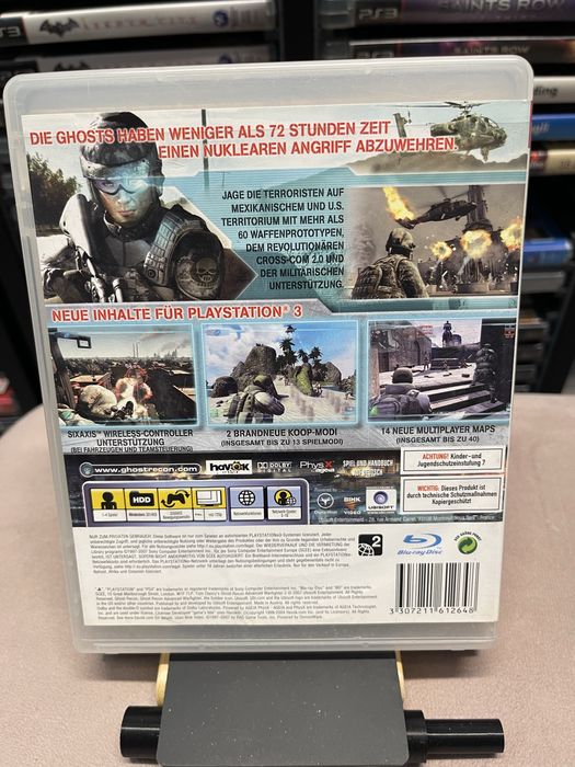 Ps3 ghost recon advanced warfighter 2 ang