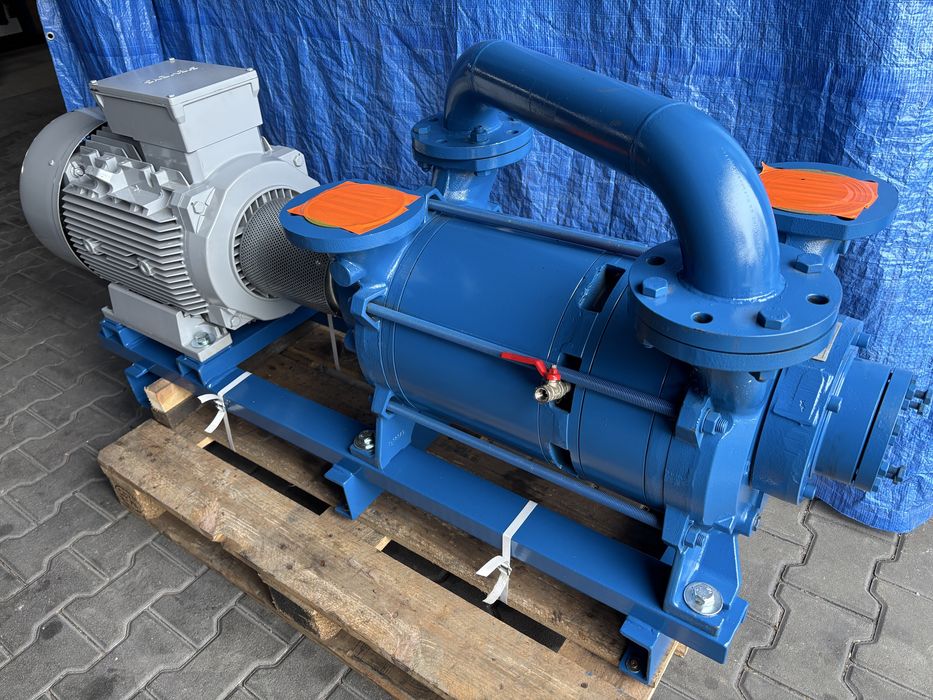 Pompa próżniowa z pierscieniem wodnym dwustopniowa 800 m3/h 30 kW
