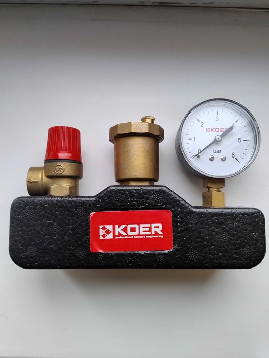 Група безпеки котла 1" KOER KR.105РТ