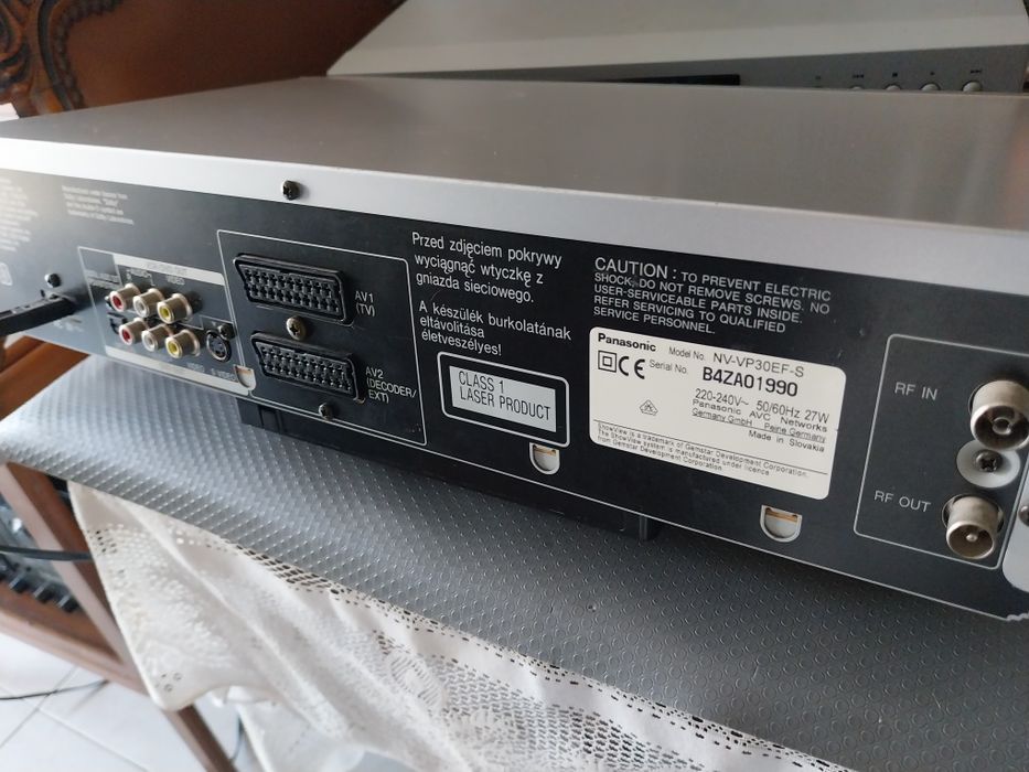 Panasonic Video/CD/DVD Recorder with Perfect Remote Control64354154042625123