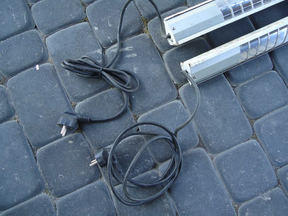 2 nagrzewnice grzejnik ścienny lampy grzewcze do garażu warsztatu