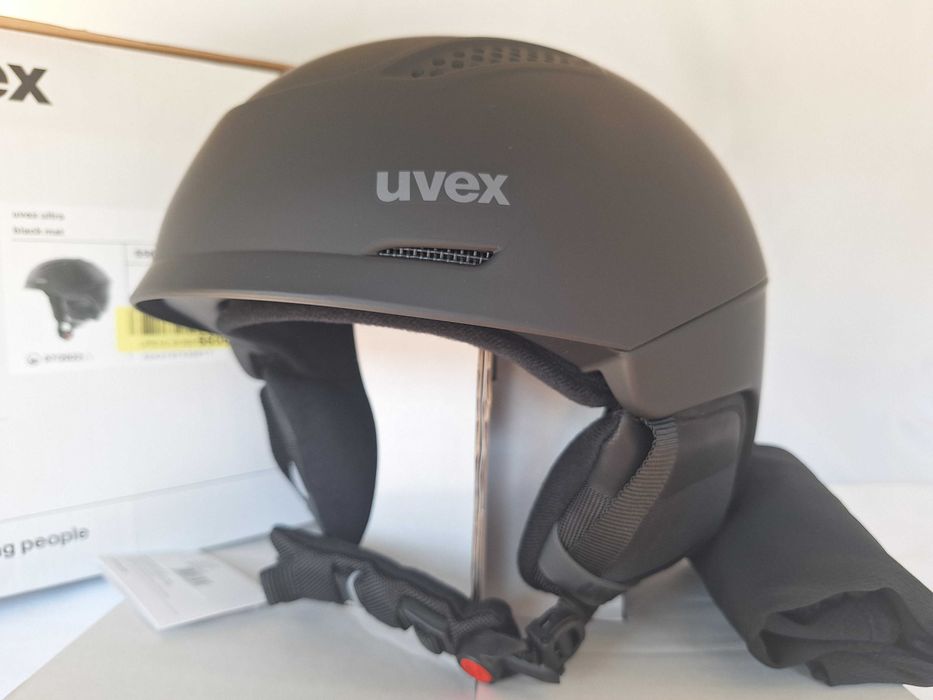 Kask narciarski Uvex Ultra Black Mat L 59-61cm