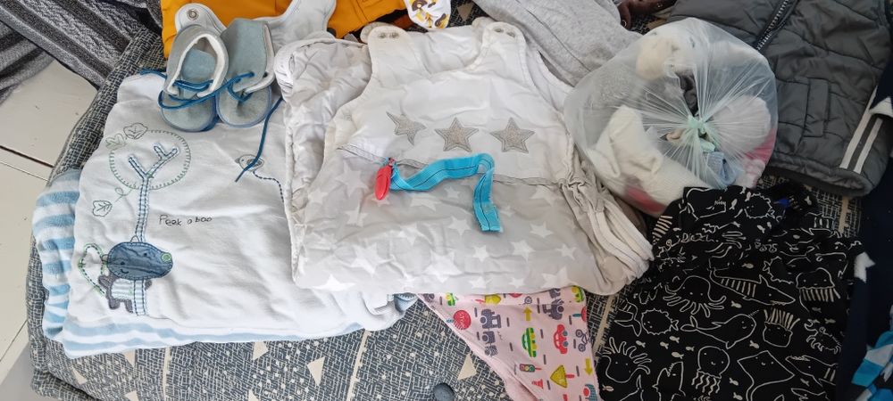 Lote roupa bebé 3-6 meses - 39 peças