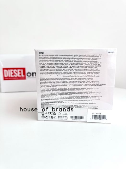 DIESEL Gen 6 Griffed DZT2040 Чоловічий смарт годинник мужские часы