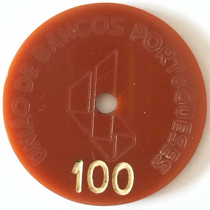 Várias fichas de Bancos