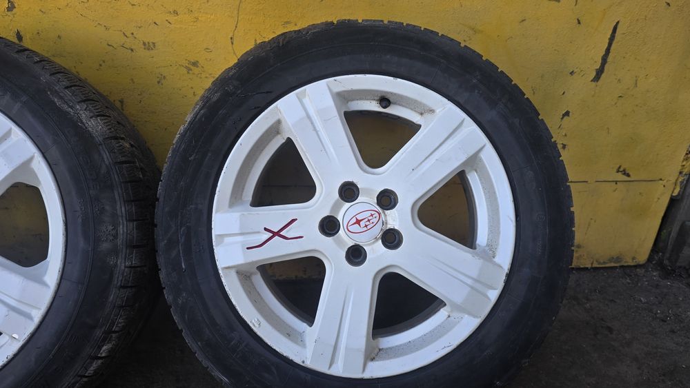 Диски легкосплавні 5/100 ET35 R16 Subaru в гарному стані