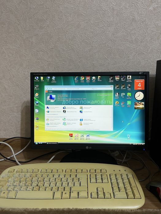 Системный блок + Монитор LG Flatron L194WT