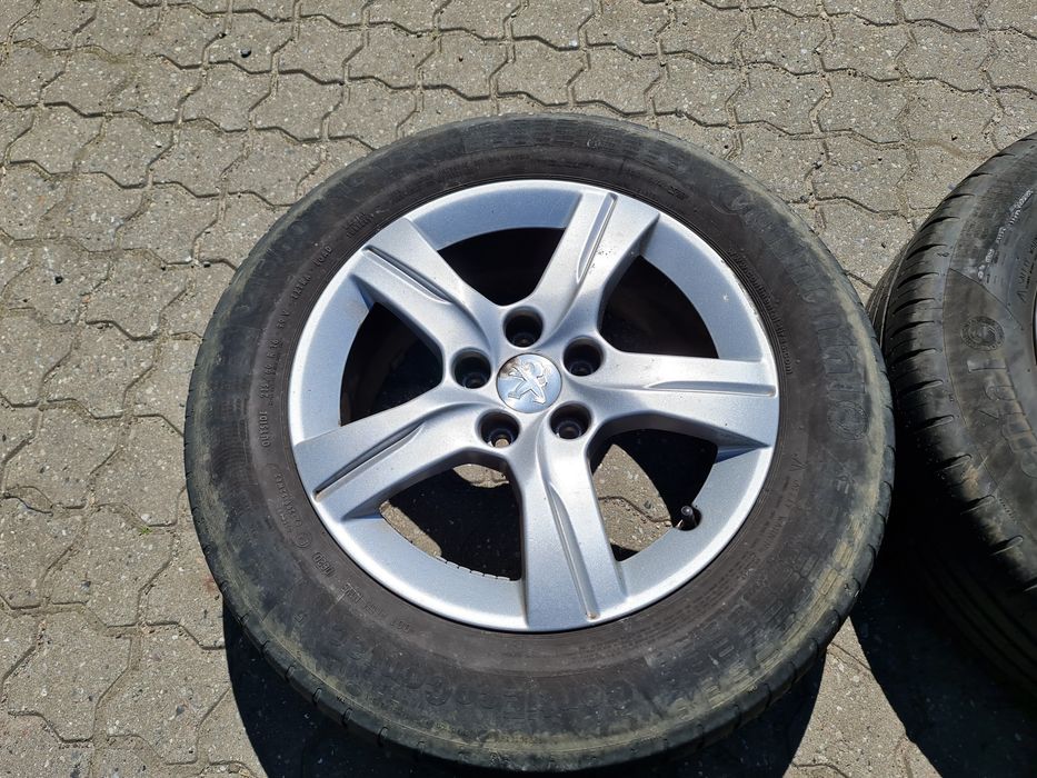 Оригінальні колеса диски Peugeot 508 R16 літні шини