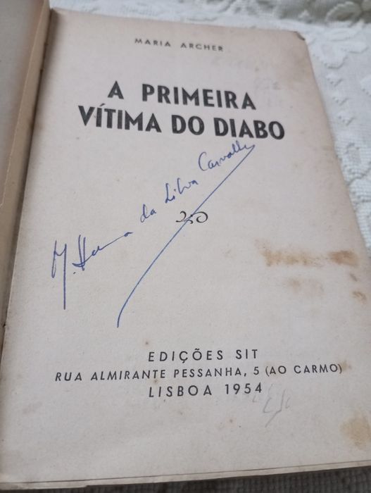 Maria Archer - A primeira vítima do diabo (1ª edição)
