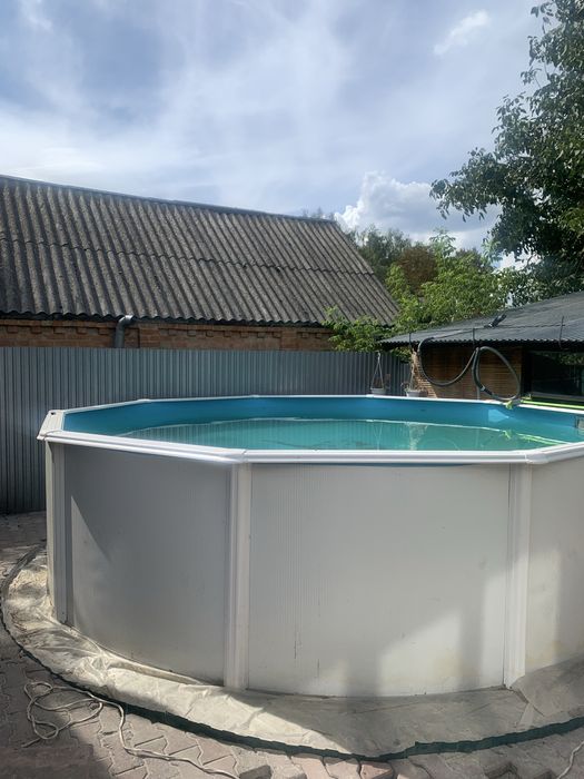 Каркасний Басейн 4.5*1.2м, піщаний фільтр, насос