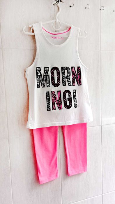 Дешево! Новый Комплект "Morning": майка + лосины