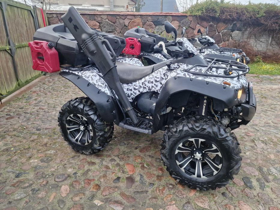 Kawasaki Bruteforce Quad ATV zarejestrowany kat b