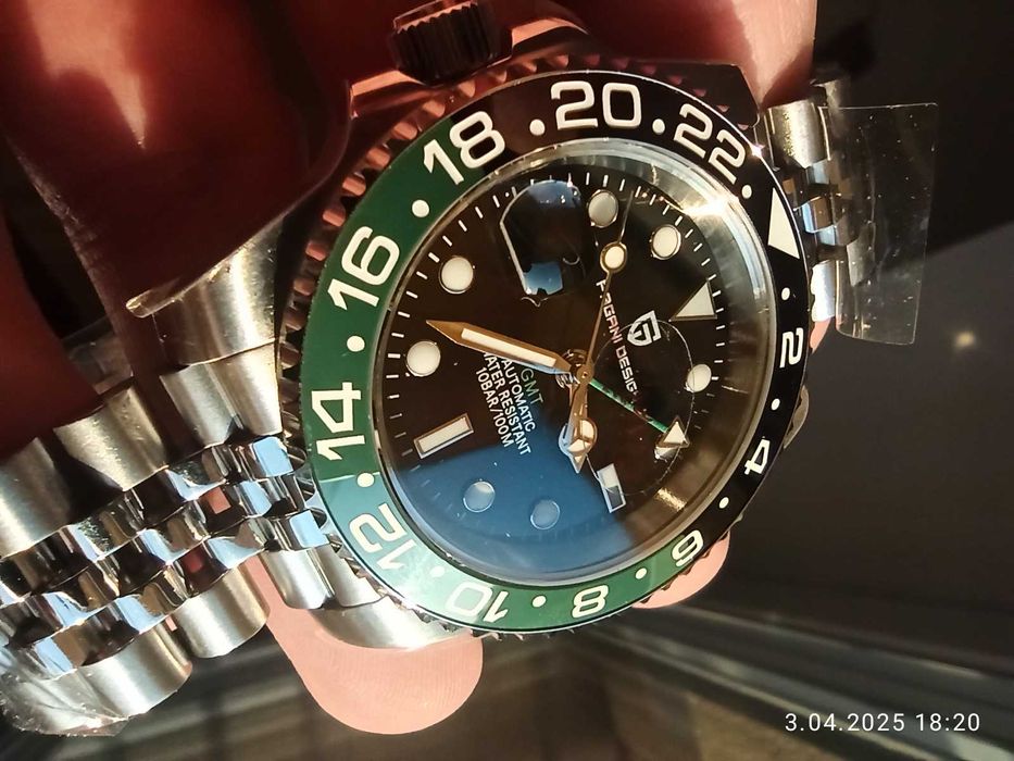 Nowy zegarek Pagani Design Pagrne GMT jubilee w foliach