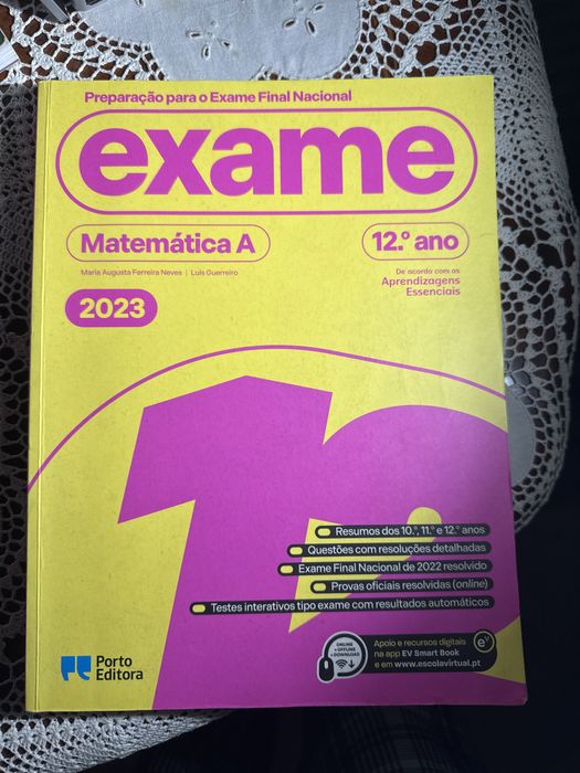 Livro de Preparação para Exame Matemática A