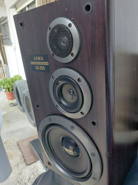 Coluna aiwa tres vias c/ nova