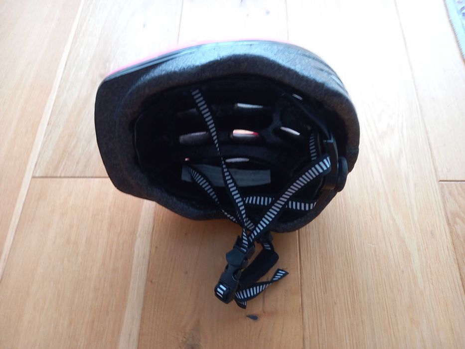 Kask rowerowy dla dziewczynki Kellys (model Mark) 51-54 cm - różowy