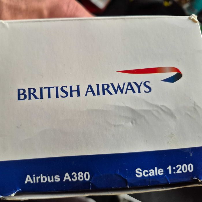 Model Aibusa A 380-800 British Airways Hogan 1:200