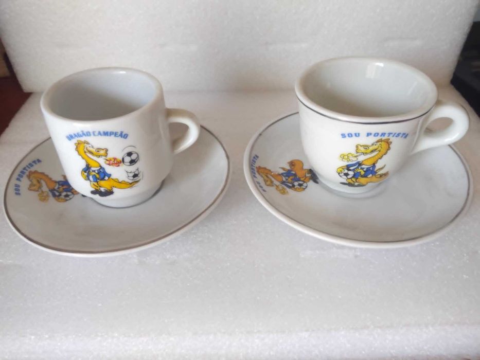 Chávenas de Porcelana do FC Porto.
