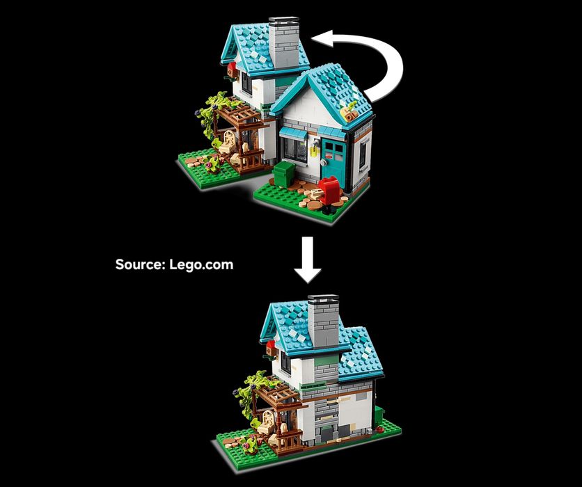 ENVIO GRATIS-LEGO 31139 Cozy House (Creator 3in1)