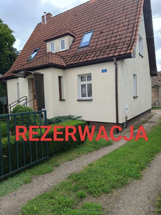 " Rezerwacja" Mieszkanie w domu dwu rodzinnym