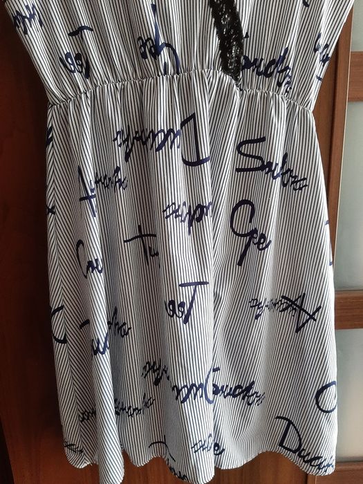 Piękna Sukienka Letnia Jak Nowa L/XL