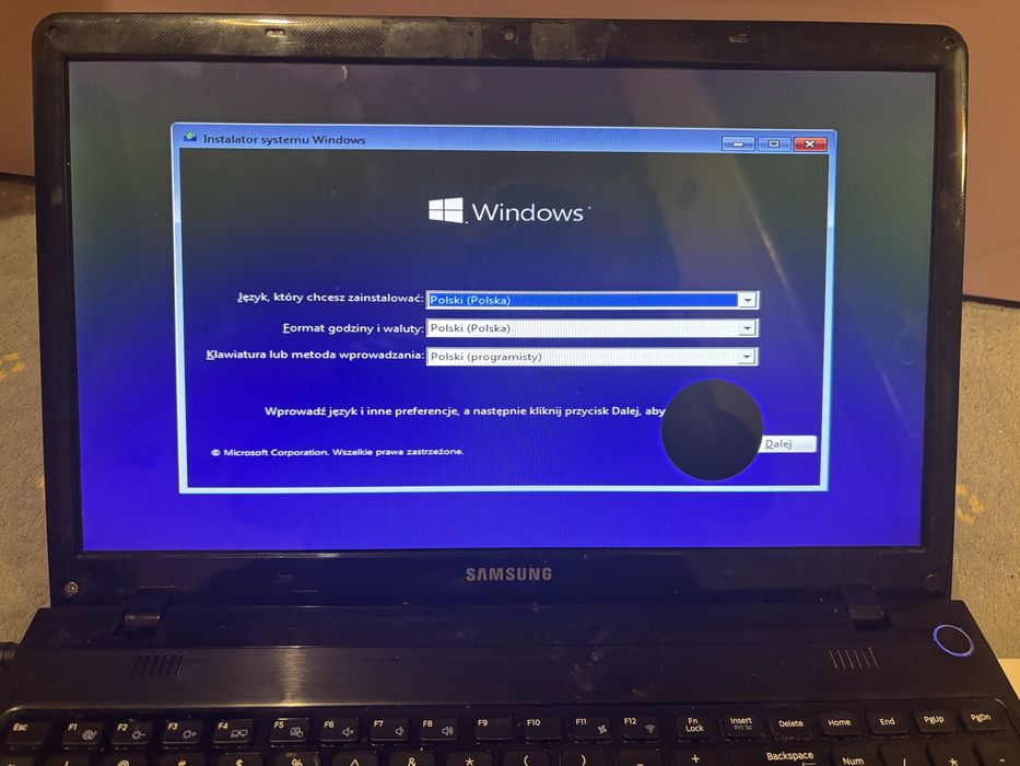 Samsung 350E do uruchomienia lub na części, okazja!