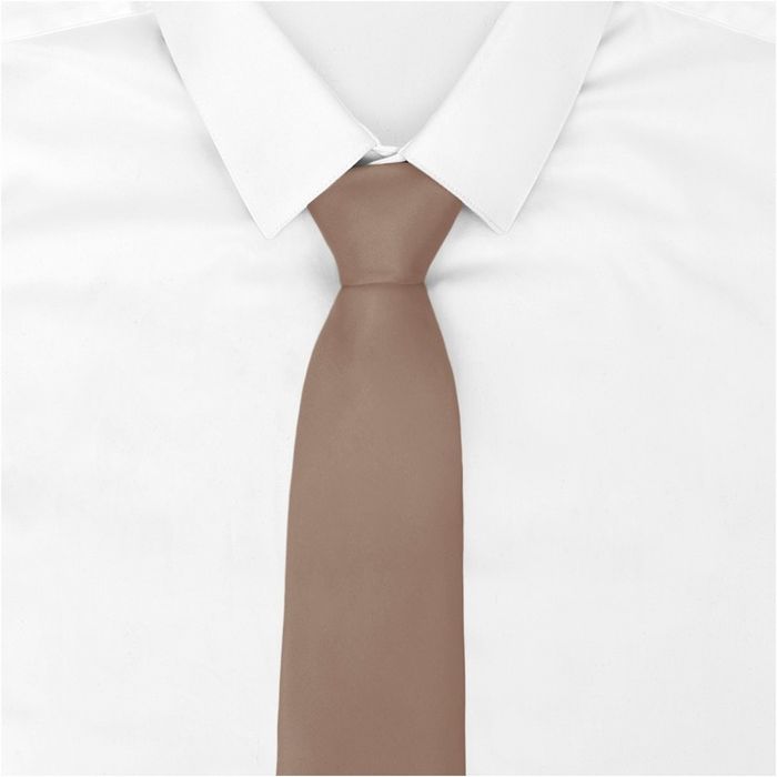 Krawat Klasyczny Męski Śledź Elegancki Mat Polski
