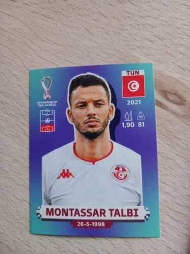 Panini cromo Qatar World Cup 2022 MONTASSAR TALBI - portes gratis