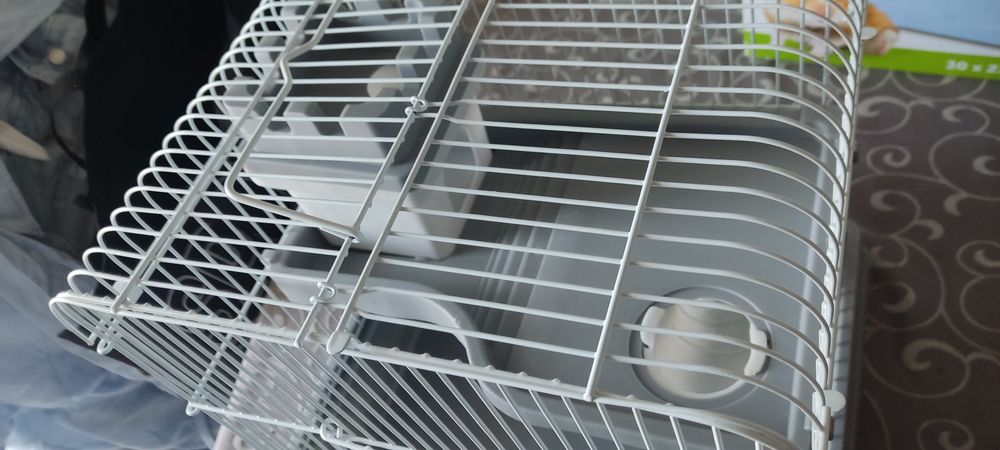Gaiola hamster com casa