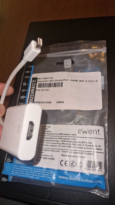 Microsoft Surface Dock 1 (1661) com fonte e cabos