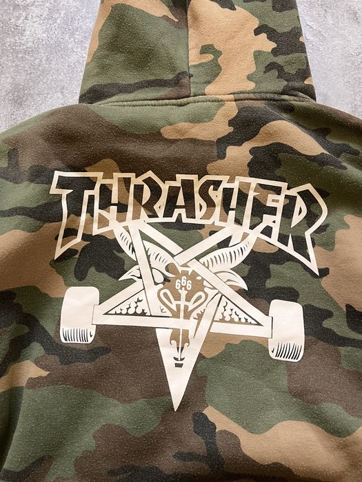 Камуфляжне Худі від Thrasher