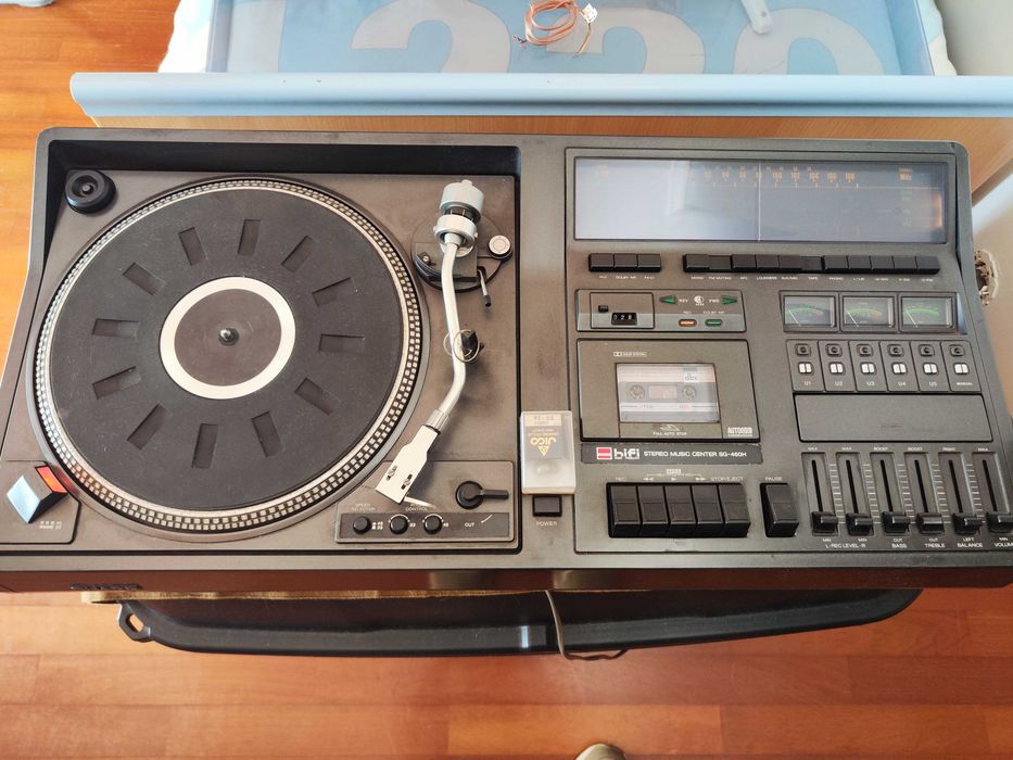 Sistema stereo vintage